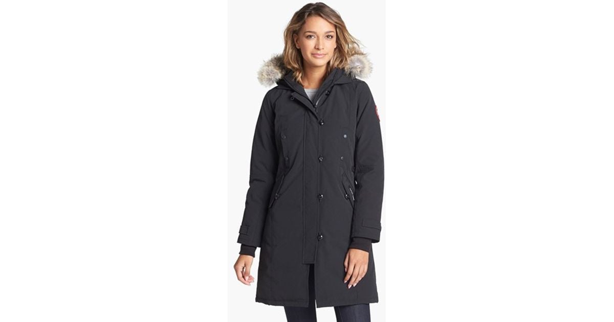 Canada Goose store - Canada goose 'kensington' Slim Fit Down Parka With Genuine Coyote ...