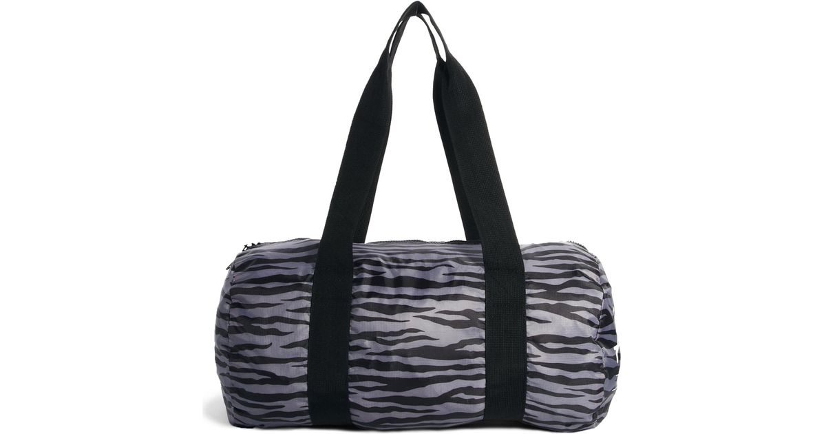 Lyst Herschel Supply Co Packable Duffle Bag In Zebra Print Packable Duffle Bag In Zebra Print