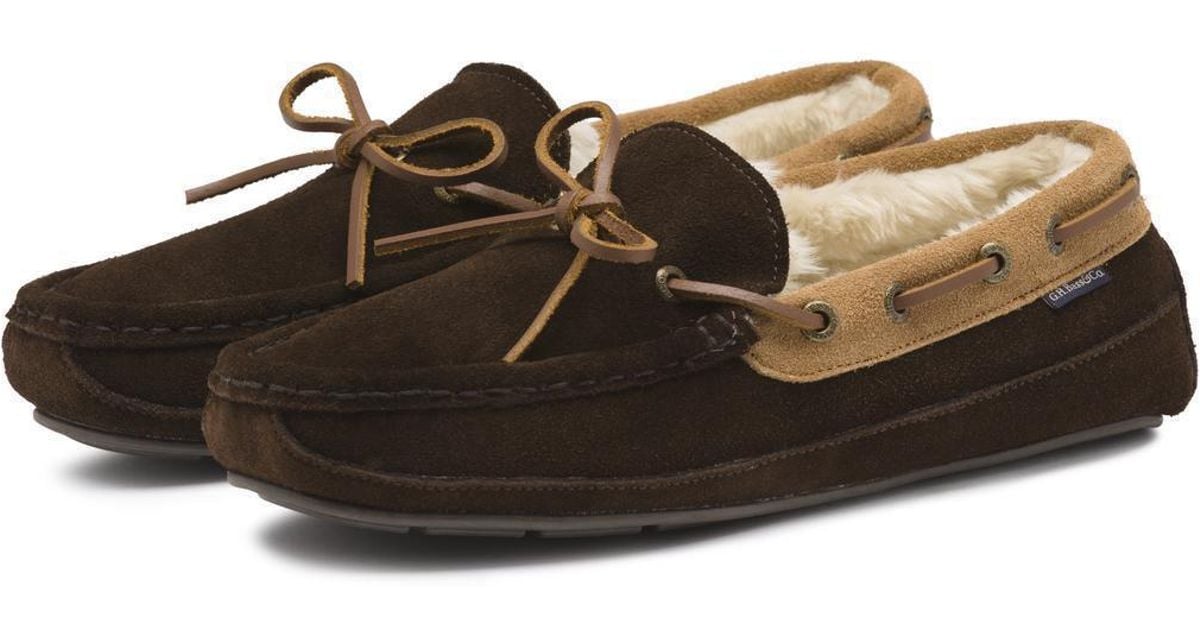 Lyst G.H.BASS Daryl Slipper in Brown for Men