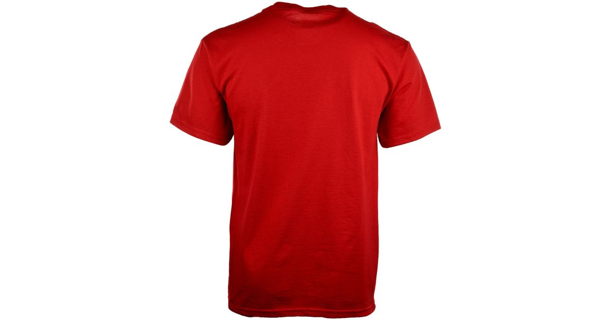 red braves t shirt