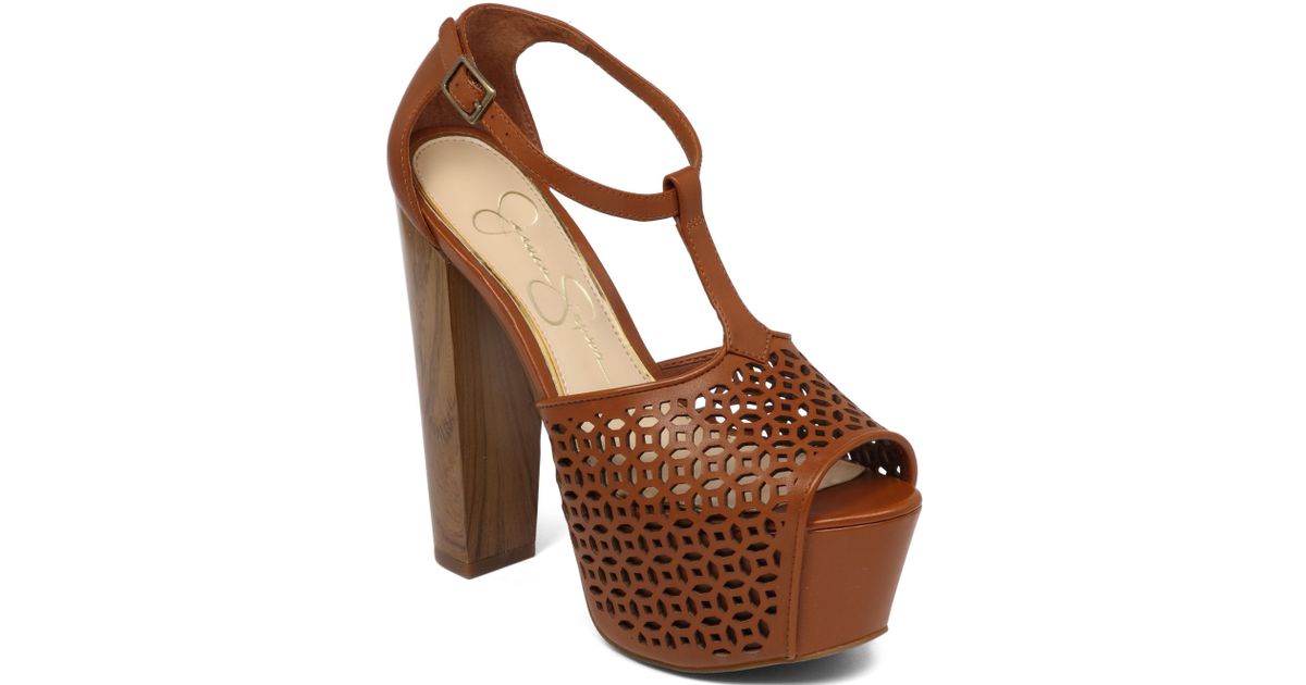 jessica simpson dany platform heels