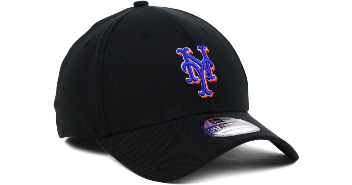 Ktz New York Mets Mlb Team Classic 39thirty Cap In Black For Men | Lyst