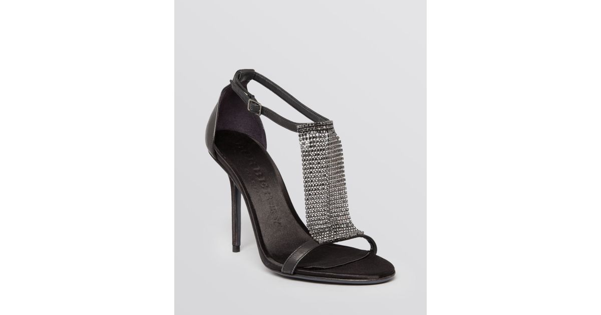 burberry high heel sandals