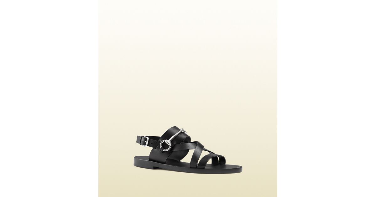 gucci horsebit sandals mens
