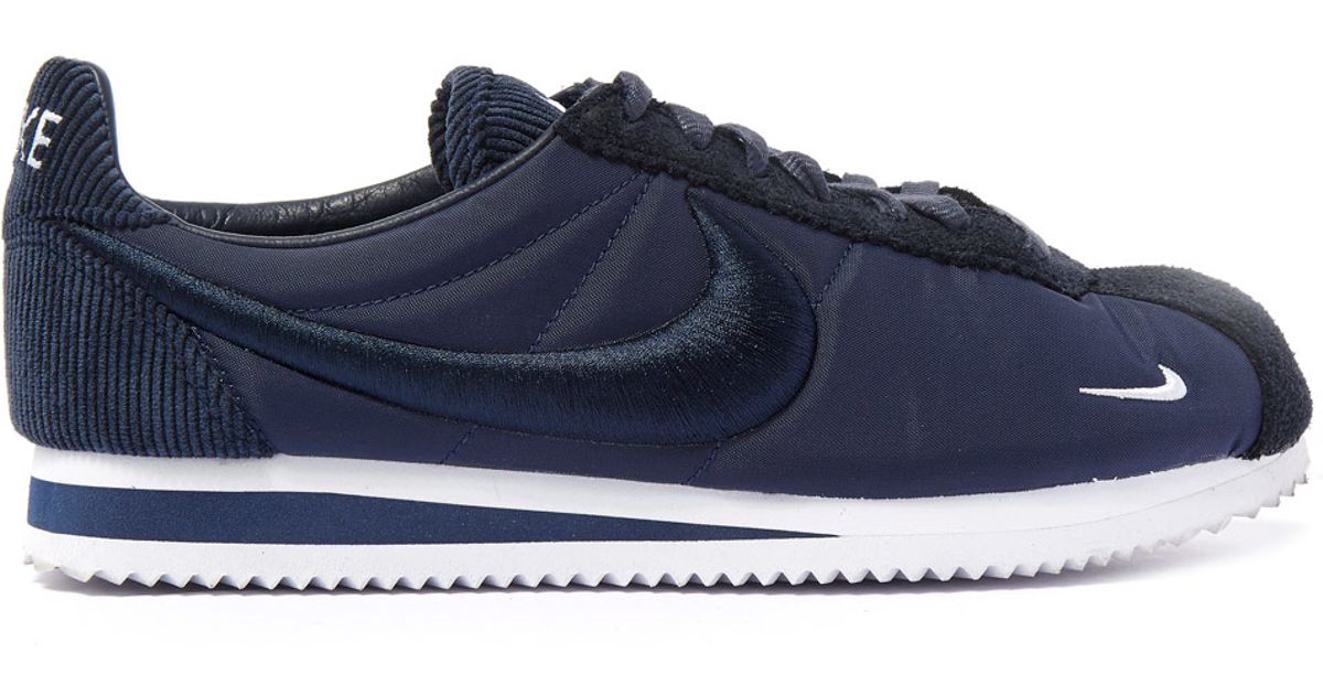 nike cortez all blue