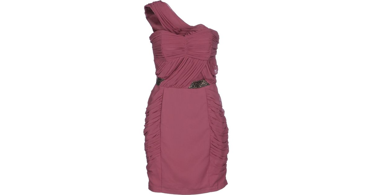 Lyst - Lipsy Short Dress in Pink