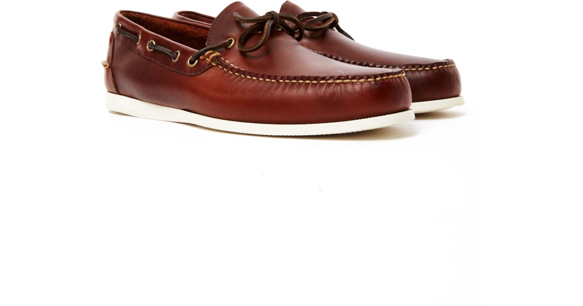 gh bass men's leather camp shoe