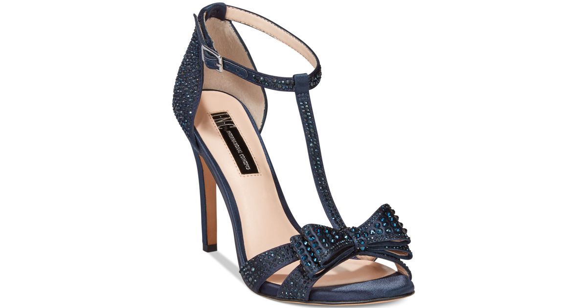 macys blue pumps