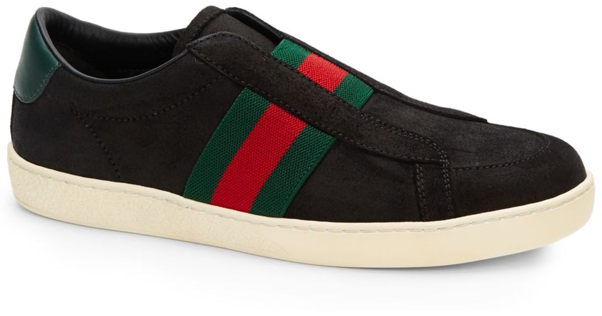 gucci laceless sneaker