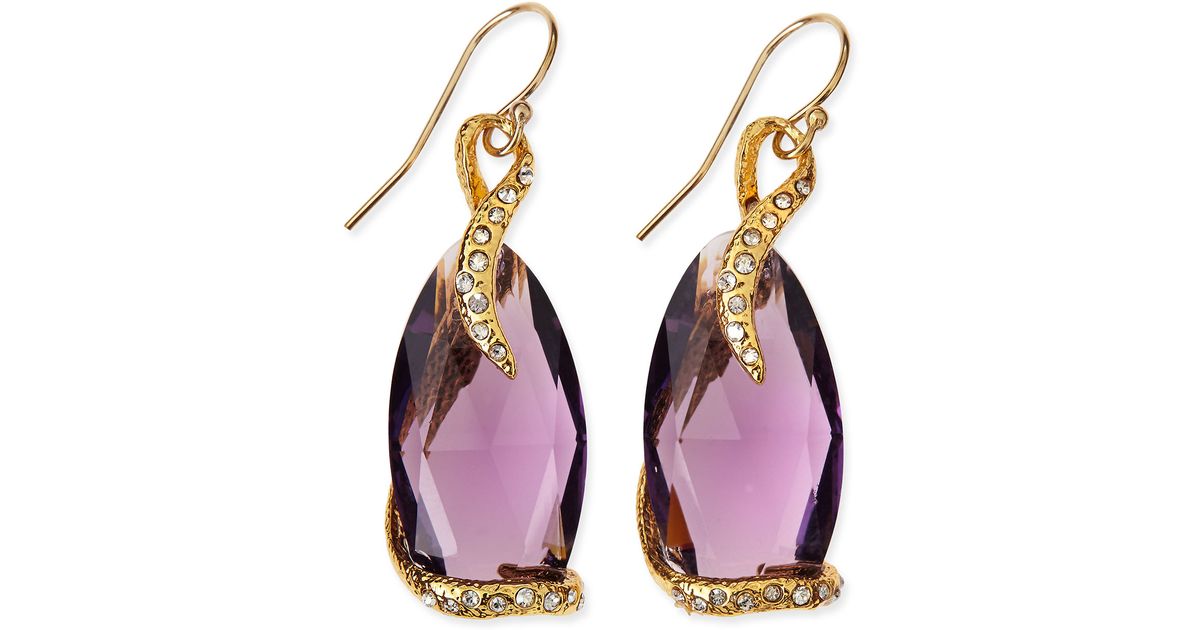 Lyst Alexis Bittar Maldivian Hydroquartz Pink Amethyst Earrings In Lyst Alexis Bittar Maldivian Hydroquartz Pink Amethyst Earrings In Metallic