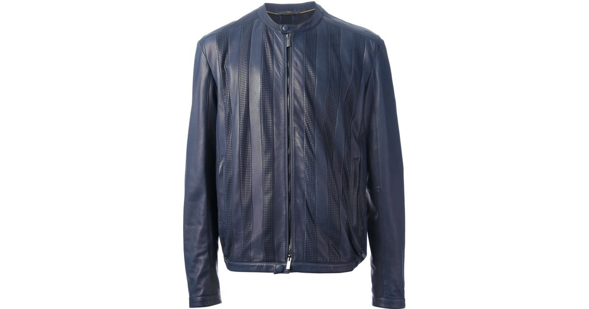 fendi men's leather jacket