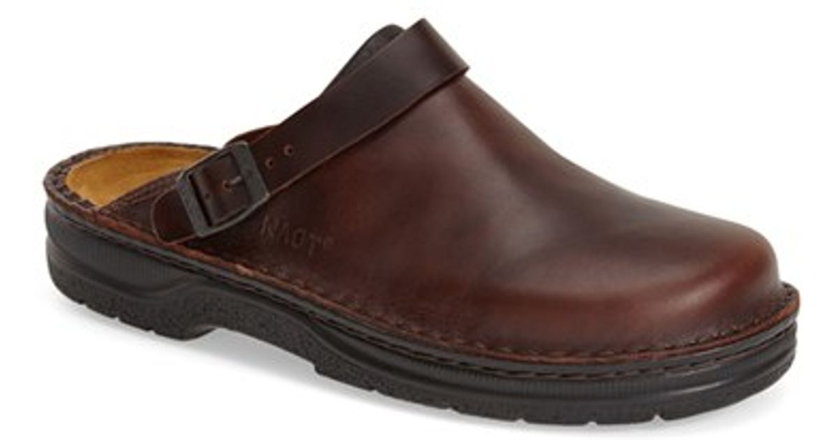 Naot 'glacier' Clog in Brown for Men | Lyst