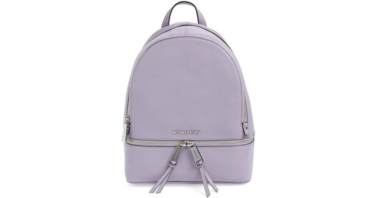 purple mk backpack