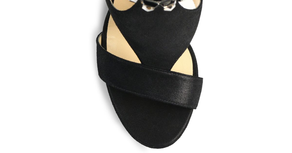 jimmy choo crystal strap