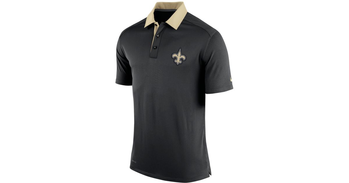 new orleans saints mens polo shirt