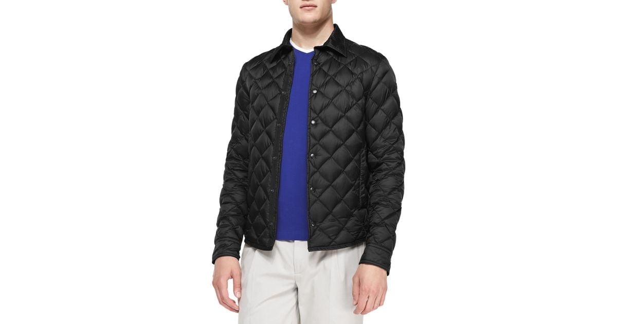moncler frederic diamond quilted jacket black moncler frederic diamond quilted jacket black