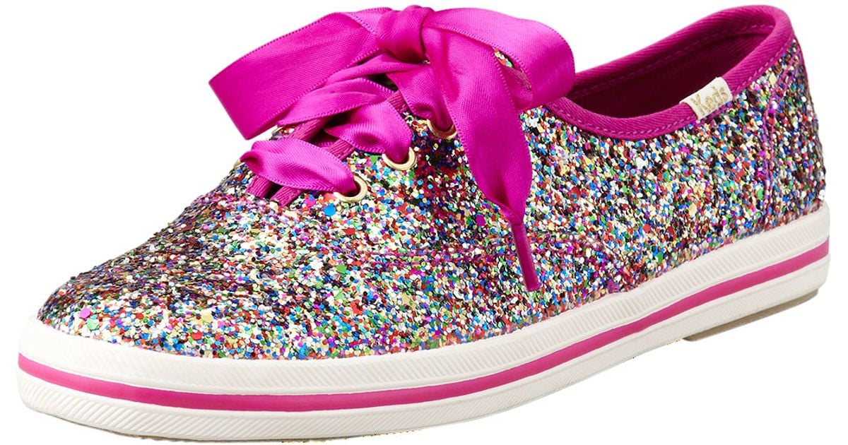 Lyst Kate Spade New York Keds Glitter Sneaker in Metallic