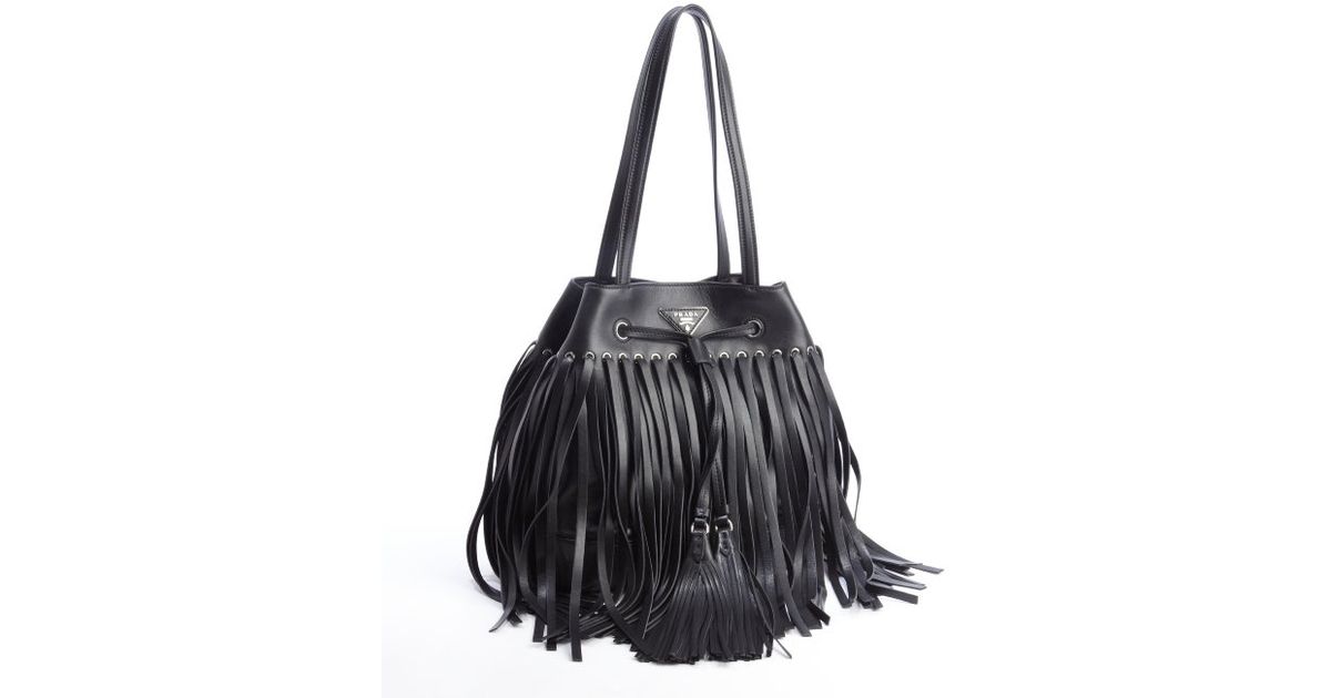 prda bags - fringe prada bag