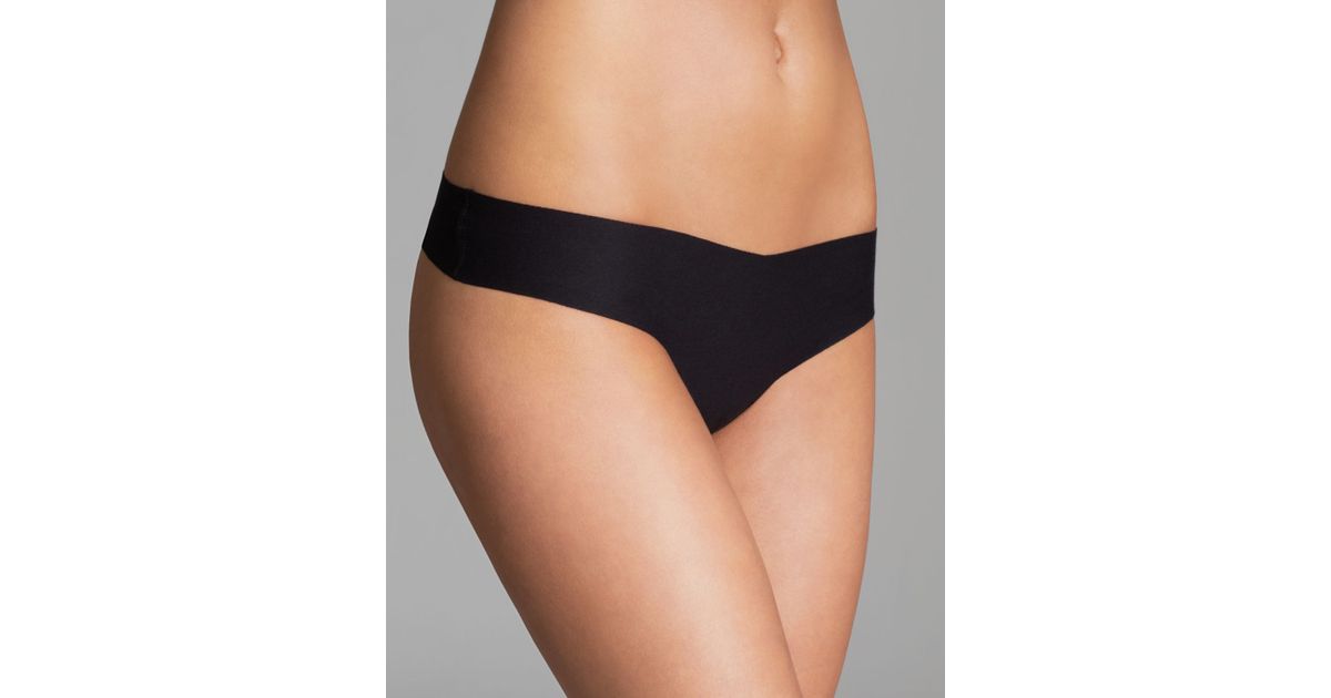 Black cotton thong This black cotton thong is so simple yet I love it. Also has lace trimming! Black panties you can see my juices better ;).