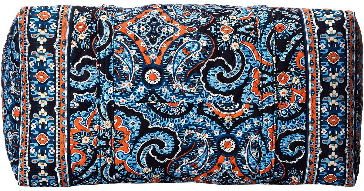 Lyst Vera Bradley Large Duffel In Blue