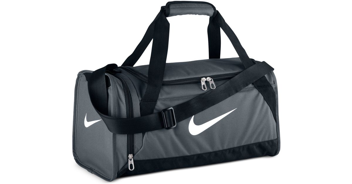 Lyst Nike Brasilia 6 Extra Small Duffle Bag In Gray For Men