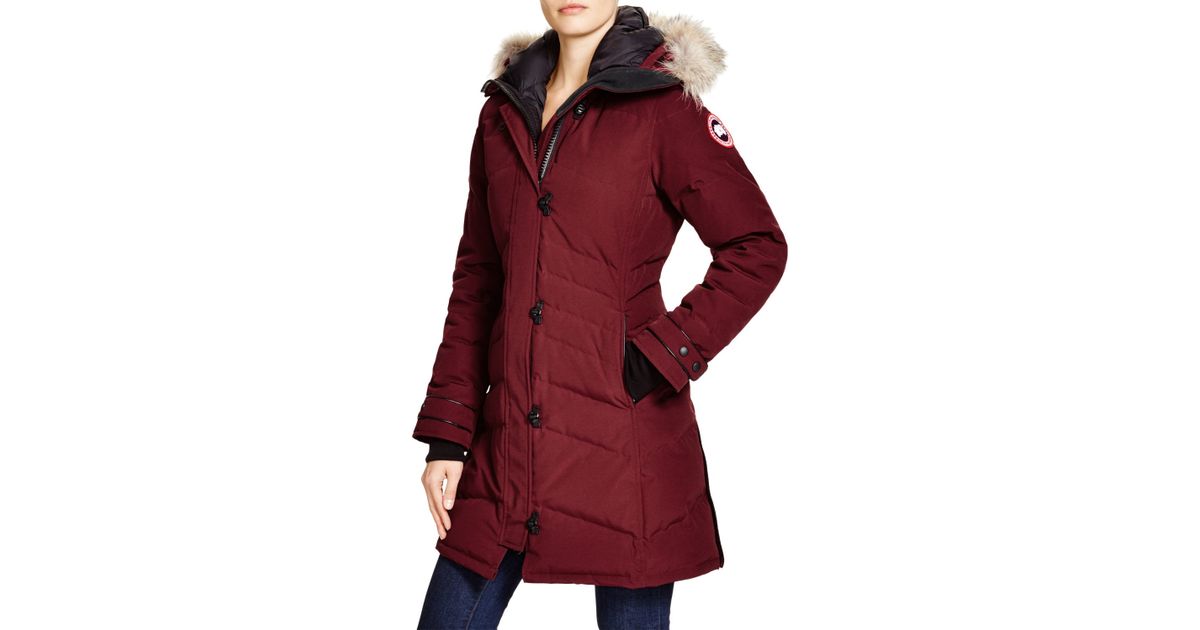 canada goose lorette coyote fur trim down coat canada goose lorette coyote fur trim down coat