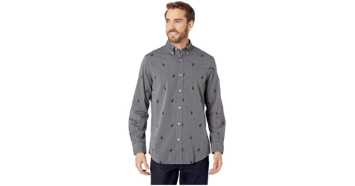 Buffalo David Bitton Mens Sifaro Long Sleeve Fashion Woven Shirt