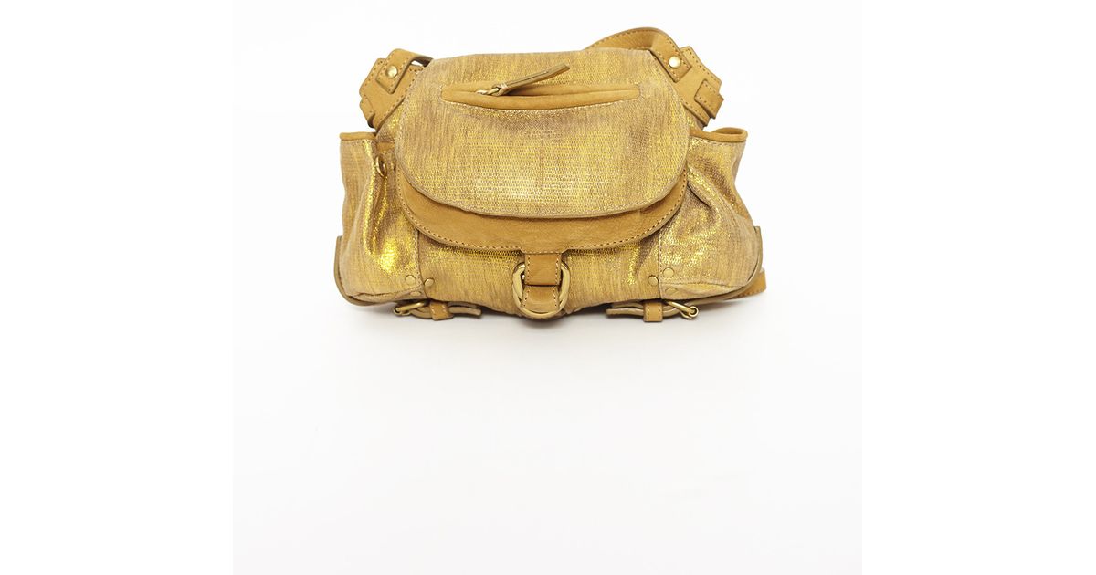 jerome dreyfuss gold bag