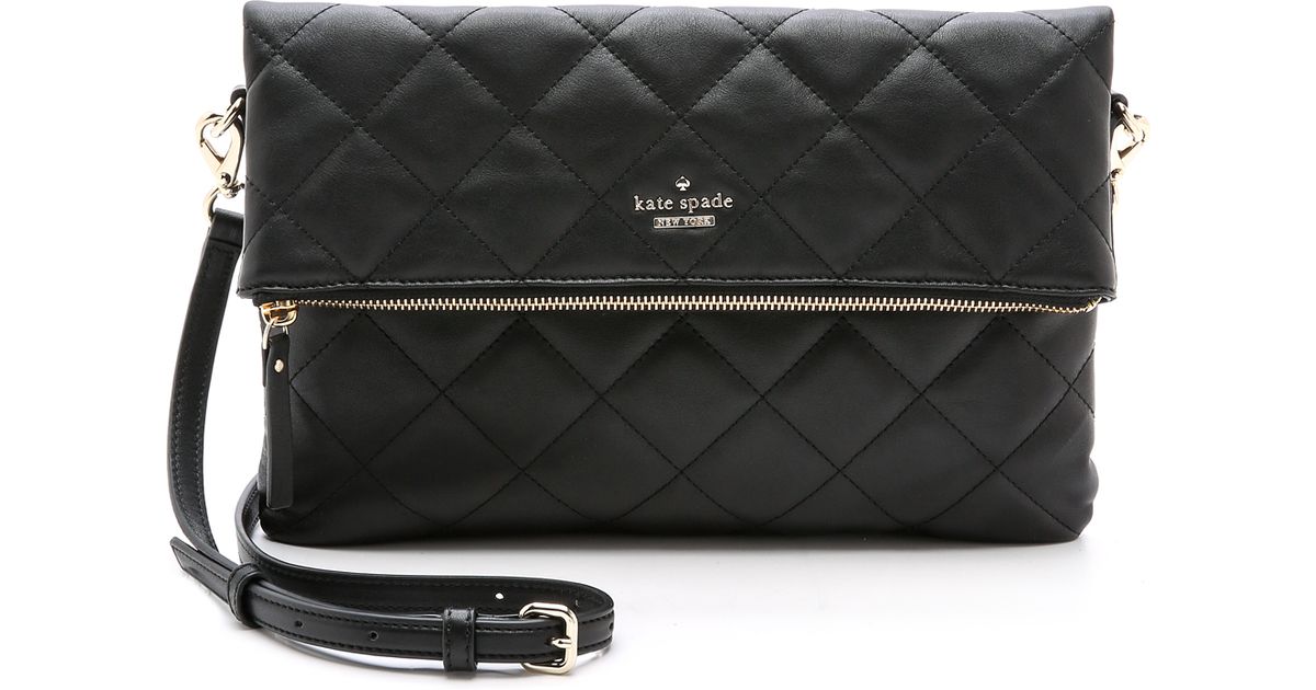 Lyst Kate Spade New York Emerson Place Quilted Carson Cross Body Lyst Kate Spade New York Emerson Place Quilted Carson Cross Body Bag Black In