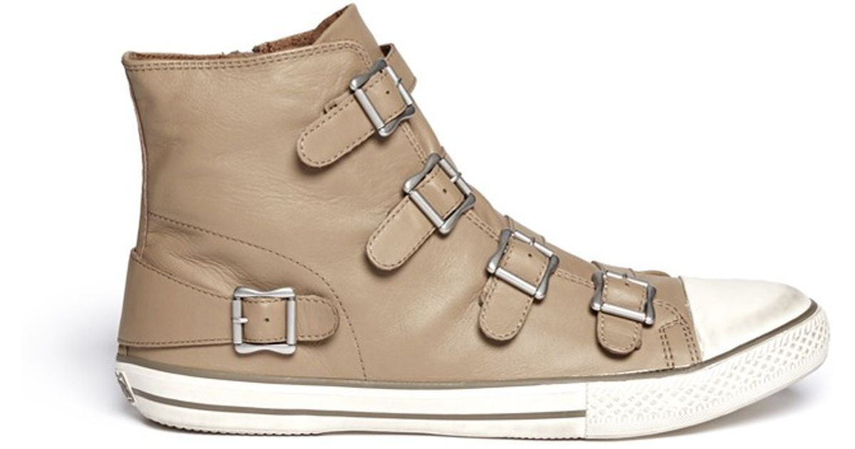 ash buckle sneakers
