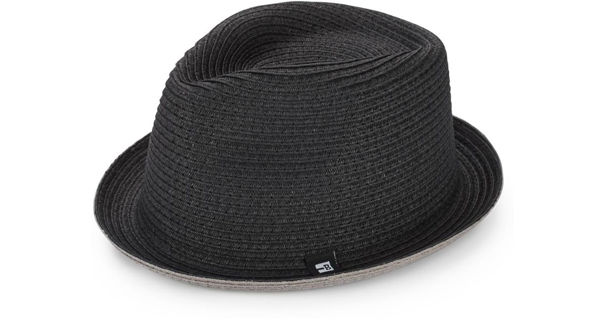 Block headwear Blockhead Straw Hat in Black for Men Lyst