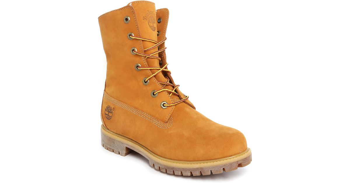 timberland wheat boots size 7