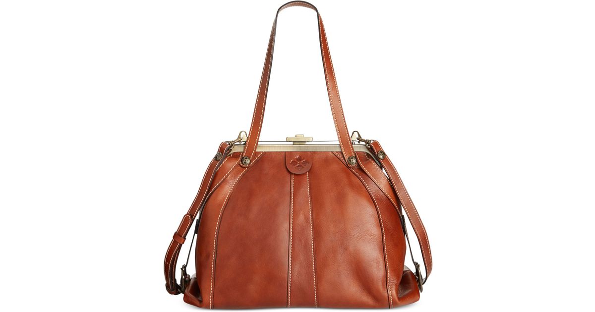 Lyst - Patricia Nash Genova Satchel in Brown