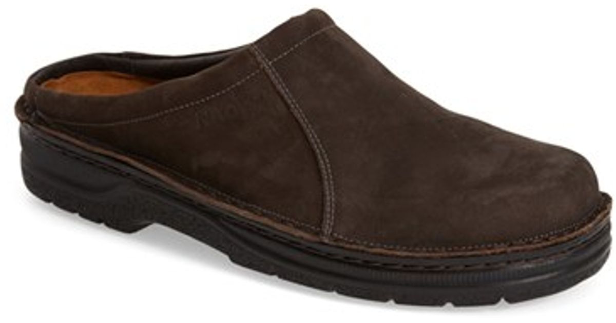 Naot 'bjorn' Clog in Brown for Men (VINTAGE GREY LEATHER) | Lyst