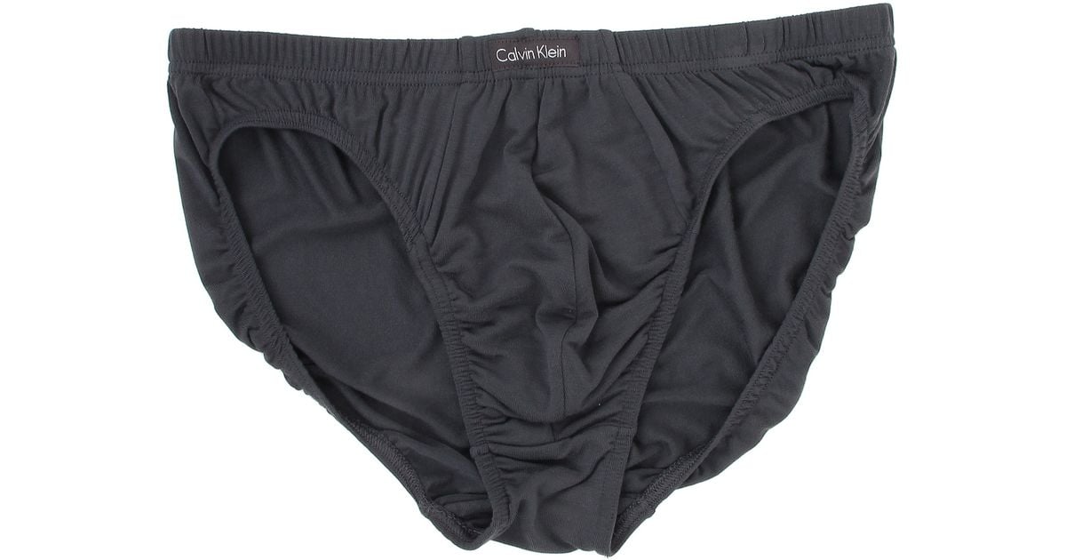 Calvin klein Micro Modal Bikini Brief U5552 in Gray for Men Lyst