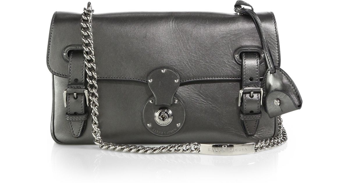 ralph lauren chain print bag