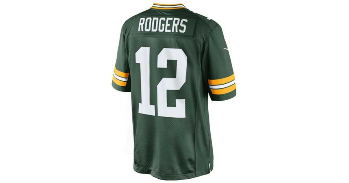 aaron rodgers limited jersey