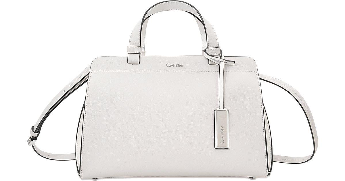 Lyst Calvin Klein Sofie Duffle Bag In White