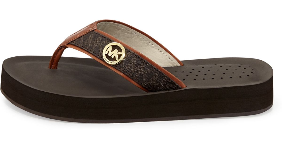cheap michael kors flip flops