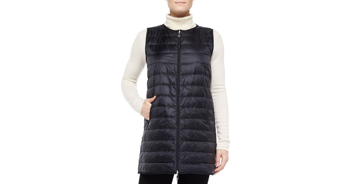 moncler long vest moncler long vest