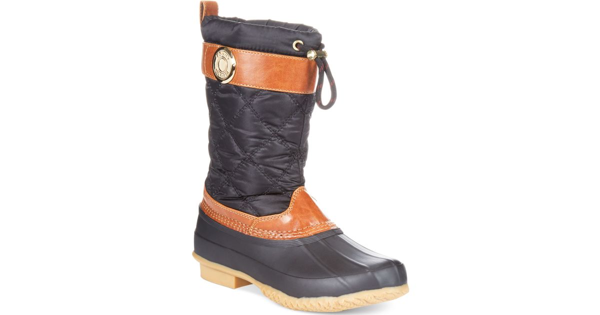 women's tommy hilfiger roza duck boots