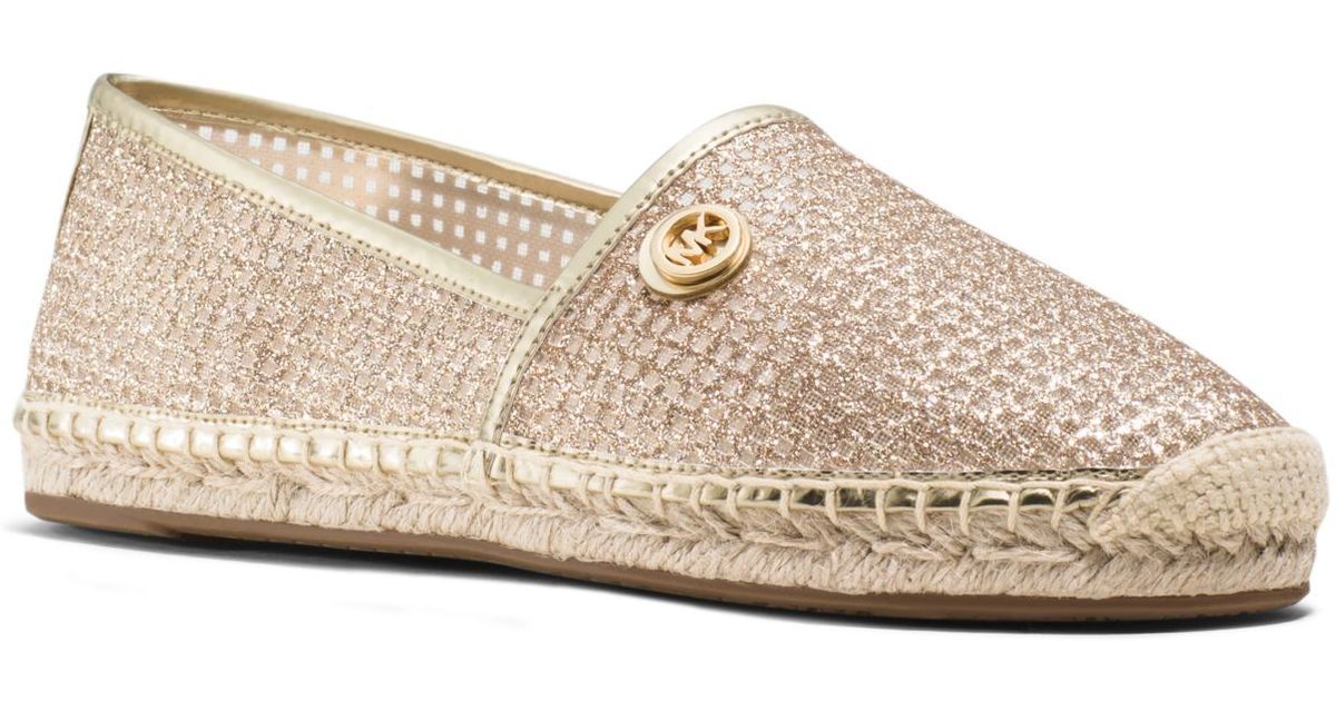 michael kors kendrick espadrilles gold