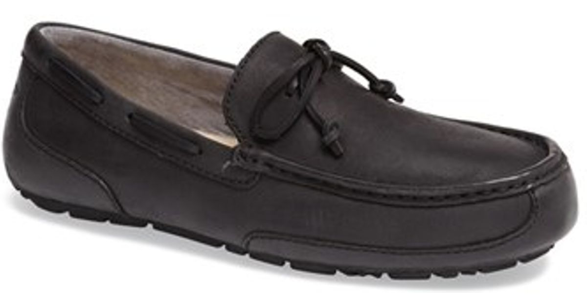 mens ugg leather loafers