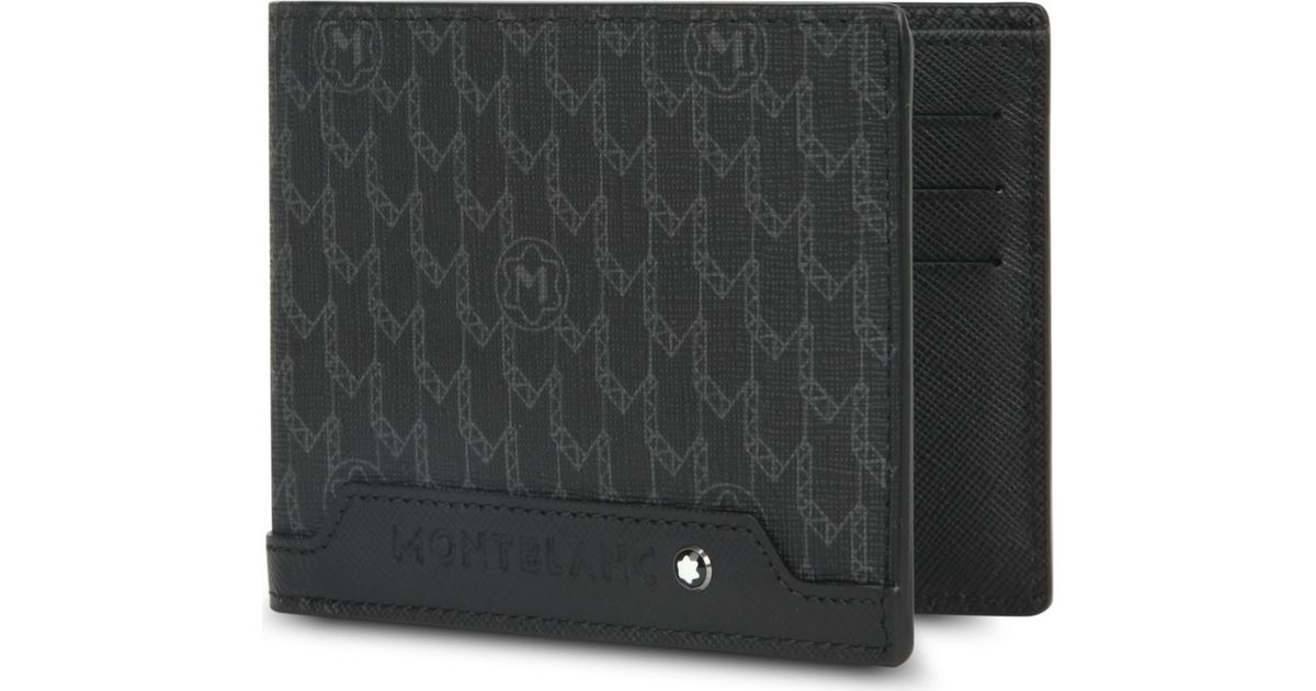 Lyst Montblanc Signature 6cc Wallet in Black for Men