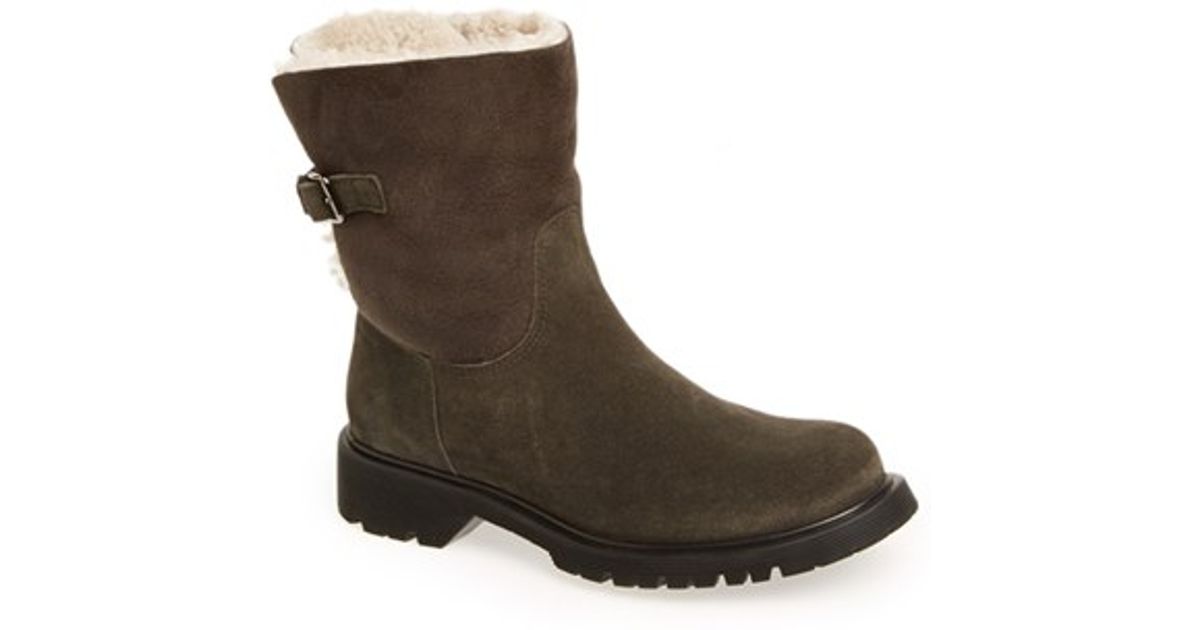 La canadienne 'honey' Genuine Shearling Boot in Brown (fumo brown) | Lyst