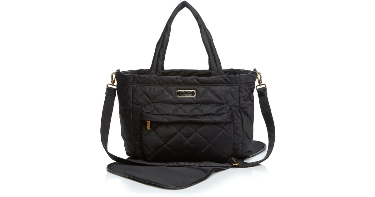 Lyst Marc By Jacobs Diaper Bag Crosby Quilt Nylon Elizababy Lyst Marc By Jacobs Diaper Bag Crosby Quilt Nylon Elizababy In Black