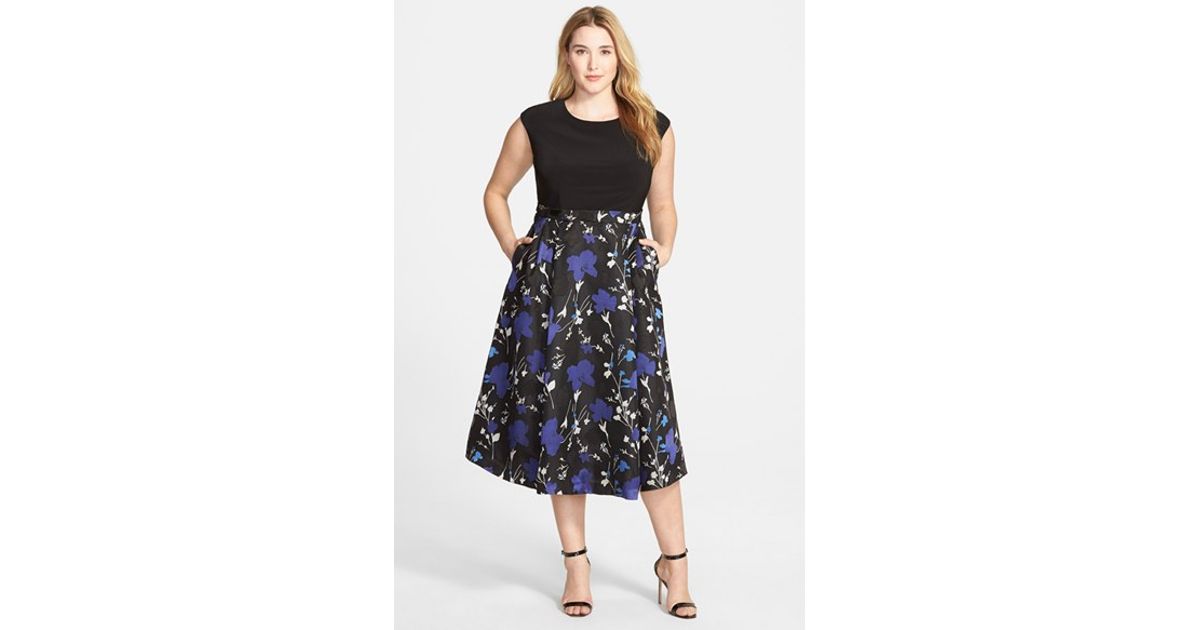 Alex Evenings Tea Length Dress