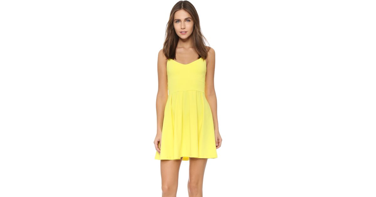 Susana monaco Casey Dress in Pink | Lyst