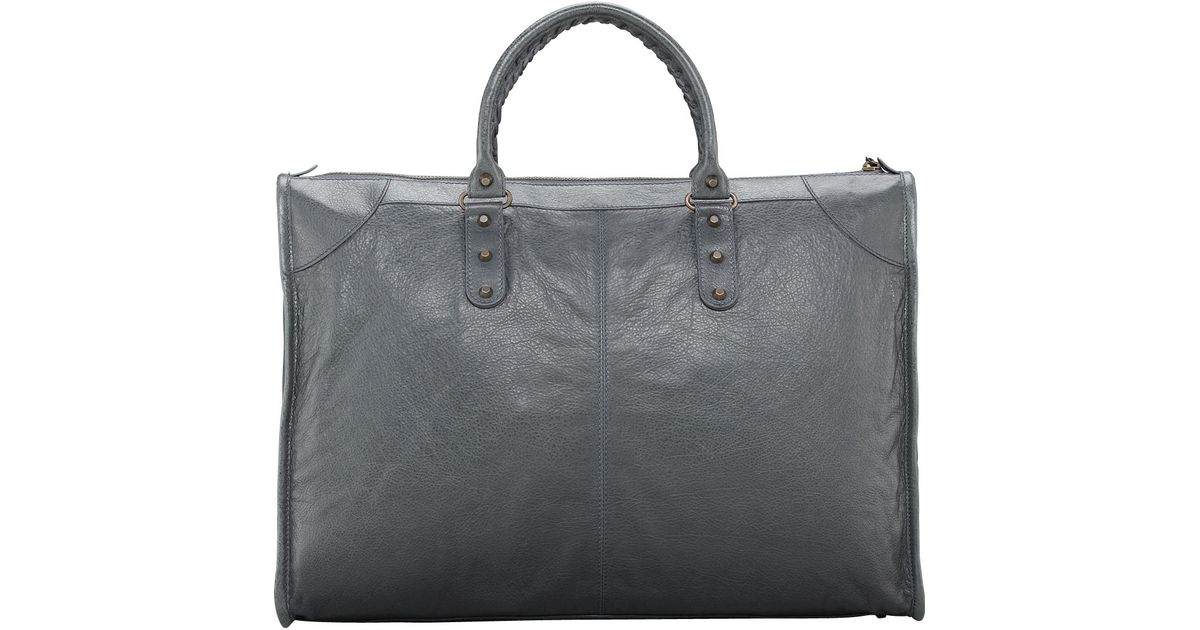 Lyst Balenciaga Classic Weekender Bag In Black