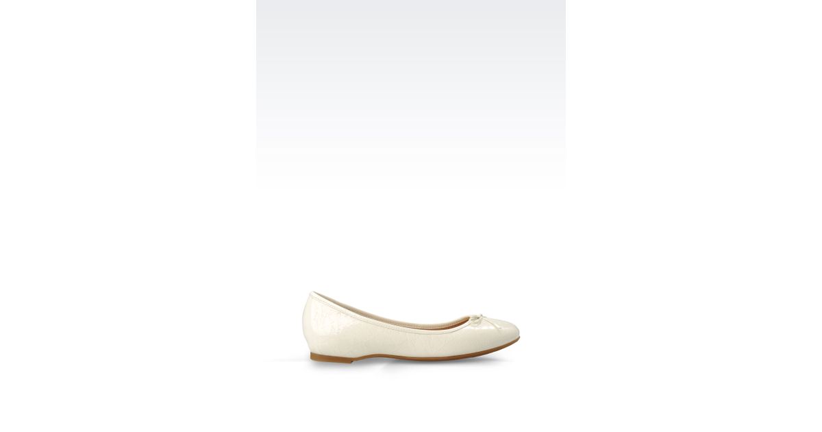 armani ballerina shoes